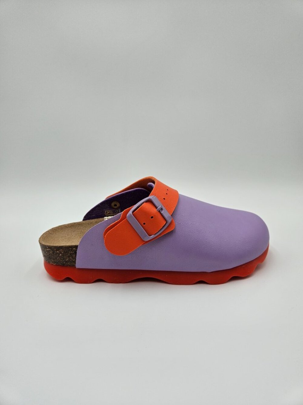 STEAL!!🔥Mini Boden Colourblock Clogs | Violet/Coral | Girls EU 36 / US 4